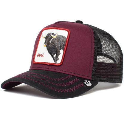 Big Buffalo Animal Patch Baseball Cap