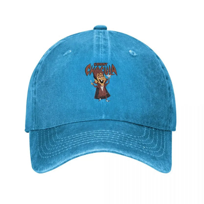 Classic 70s Count Chocula Mascot Logo Baseball Cap