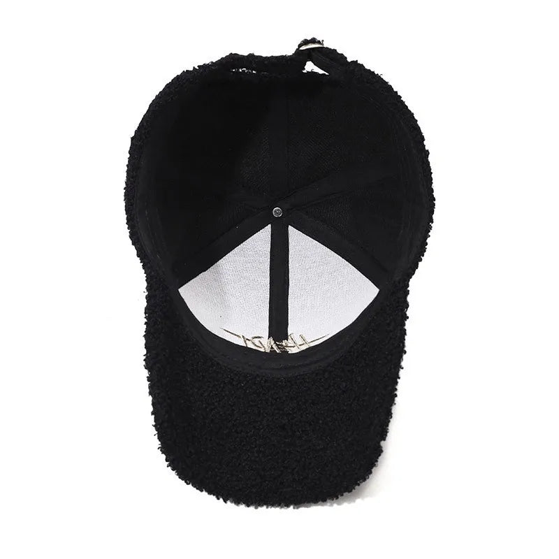 Plush Warm Winter Baseball Hat