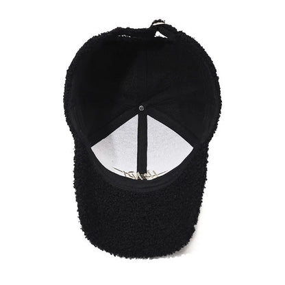 Plush Warm Winter Baseball Hat