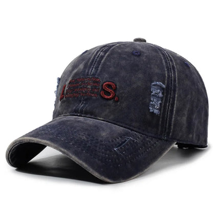 Washable Cotton Retro Vintage Fashion Personality Unisex Snapback Cap