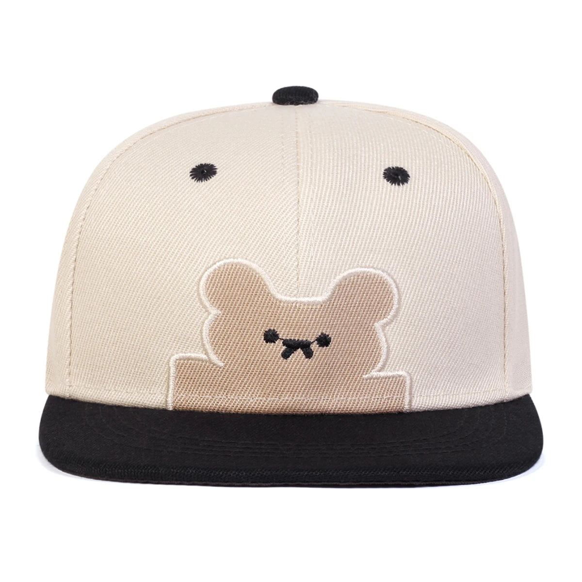 Children Little Bear Embroidery Baseball Caps