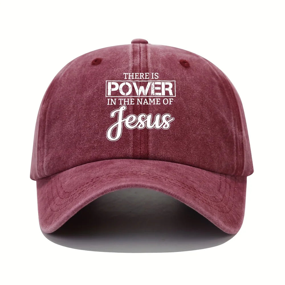 There Is Power In Jesus Baseball Cap