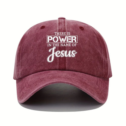 There Is Power In Jesus Baseball Cap