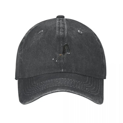 Bowdown Hound Denim Adjustable Outdoor Baseball Cap
