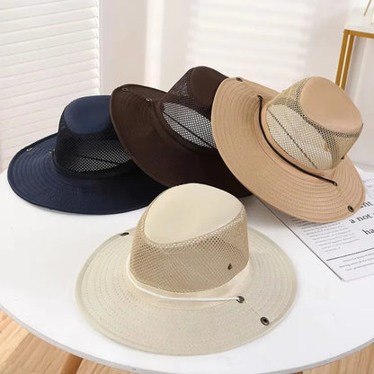 Breathable Foldable Mesh Bucket Hat