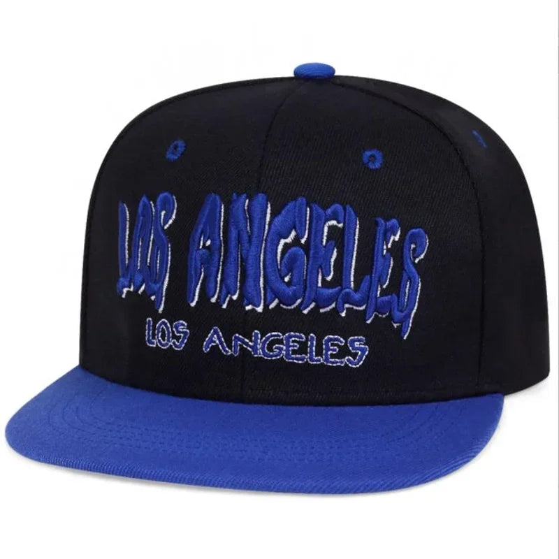 Unisex Los Angeles Embroidery Casual Snapback Cap