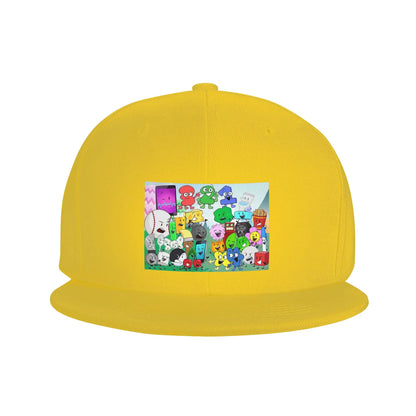 Battle For Dream Island Cartoon Snapback Cap