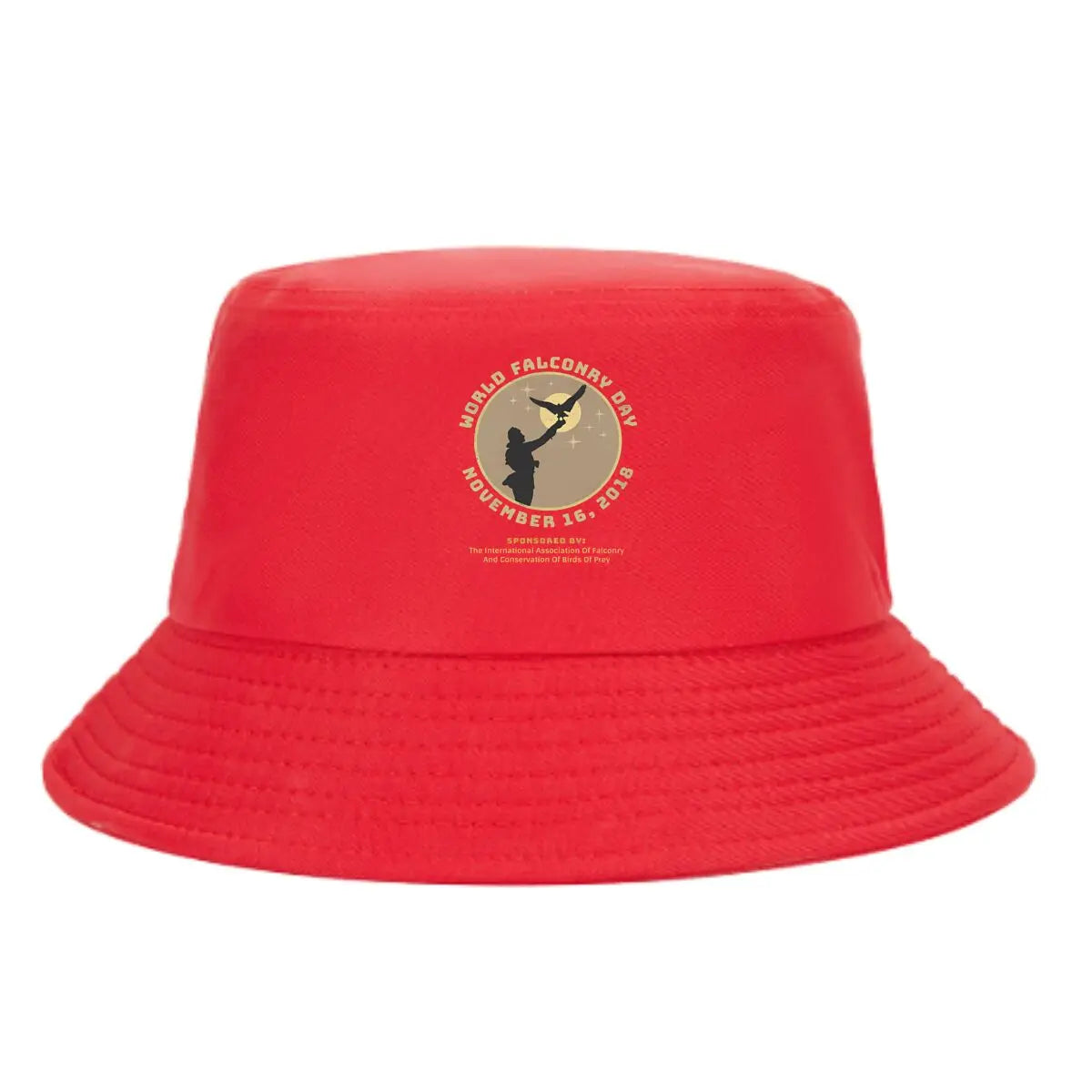 World Falconry Day 2018 Retro Bucket Hat