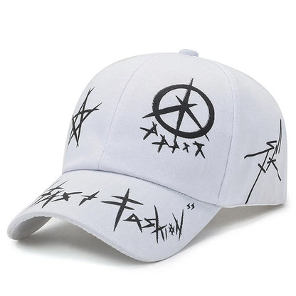 Graffiti Print Street Style Baseball Cap