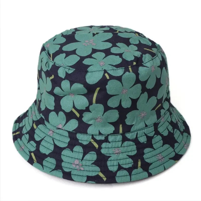 Cotton Print Four Seasons Bucket Hat