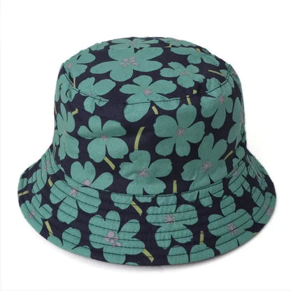 Cotton Print Four Seasons Bucket Hat