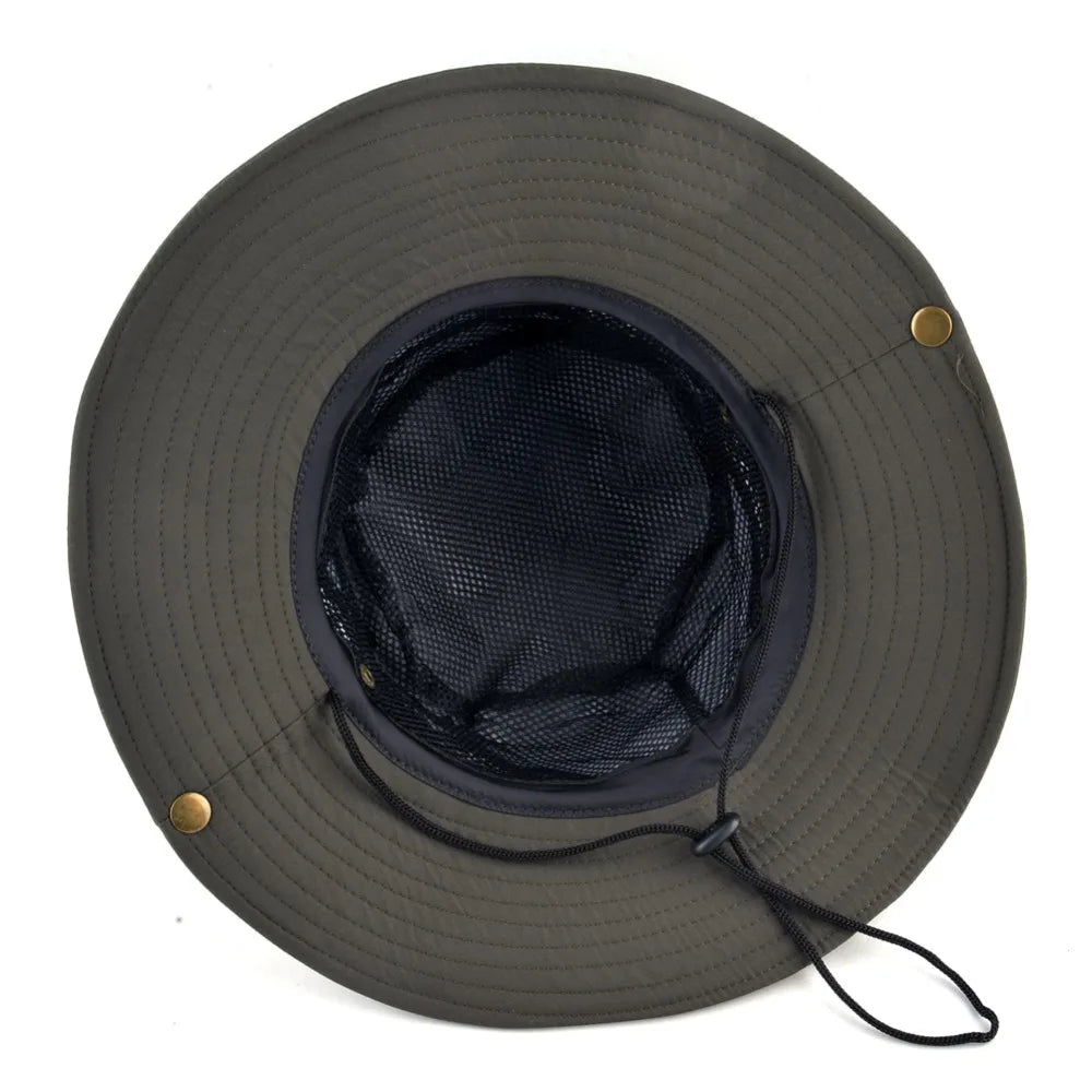 Wide Brim UV Protection Bucket Hat