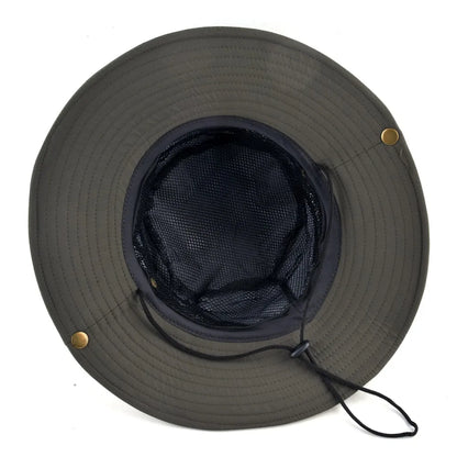 Wide Brim UV Protection Bucket Hat