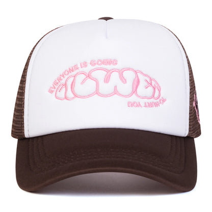 Unisex EVERYONE IS GOING Embroidery Baseball Net Caps