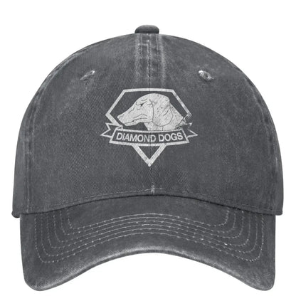 Diamond Dogs Metal Gear Solid Washed Baseball Cap