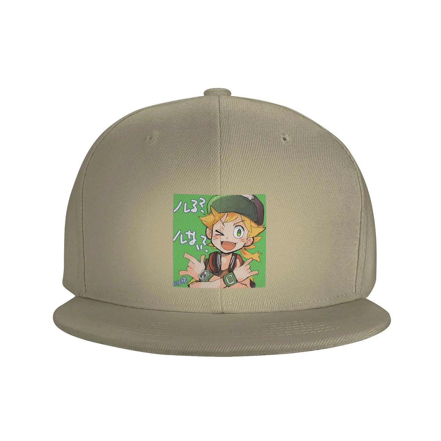 Digimon Matt Anime Character Casual Snapback Cap