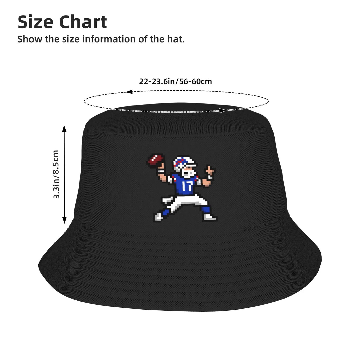 Josh Allen Funny Design Vacation Bucket Hat