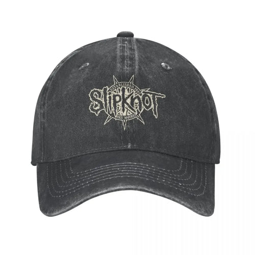 Heavy Metal Rock Vintage Distressed Baseball Cap