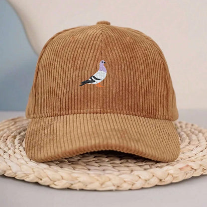 All-Season Pigeon Embroidered Baseball Cap