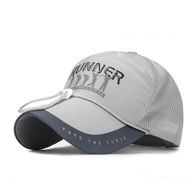 Breathable Long-Brimmed Golf Baseball Cap