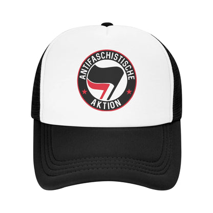 Classy Anti Fascist Action Trucker Baseball Cap