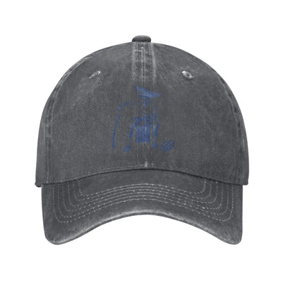 DTMF B Bads Bunny Vintage Washed Hip Hop Baseball Cap