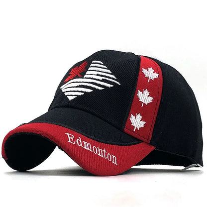 Canada Embroidered Contrast Snapback Baseball Hat