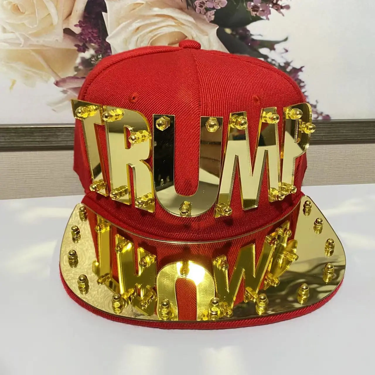 American Letter Personalized Hip Hop Snapback Cap
