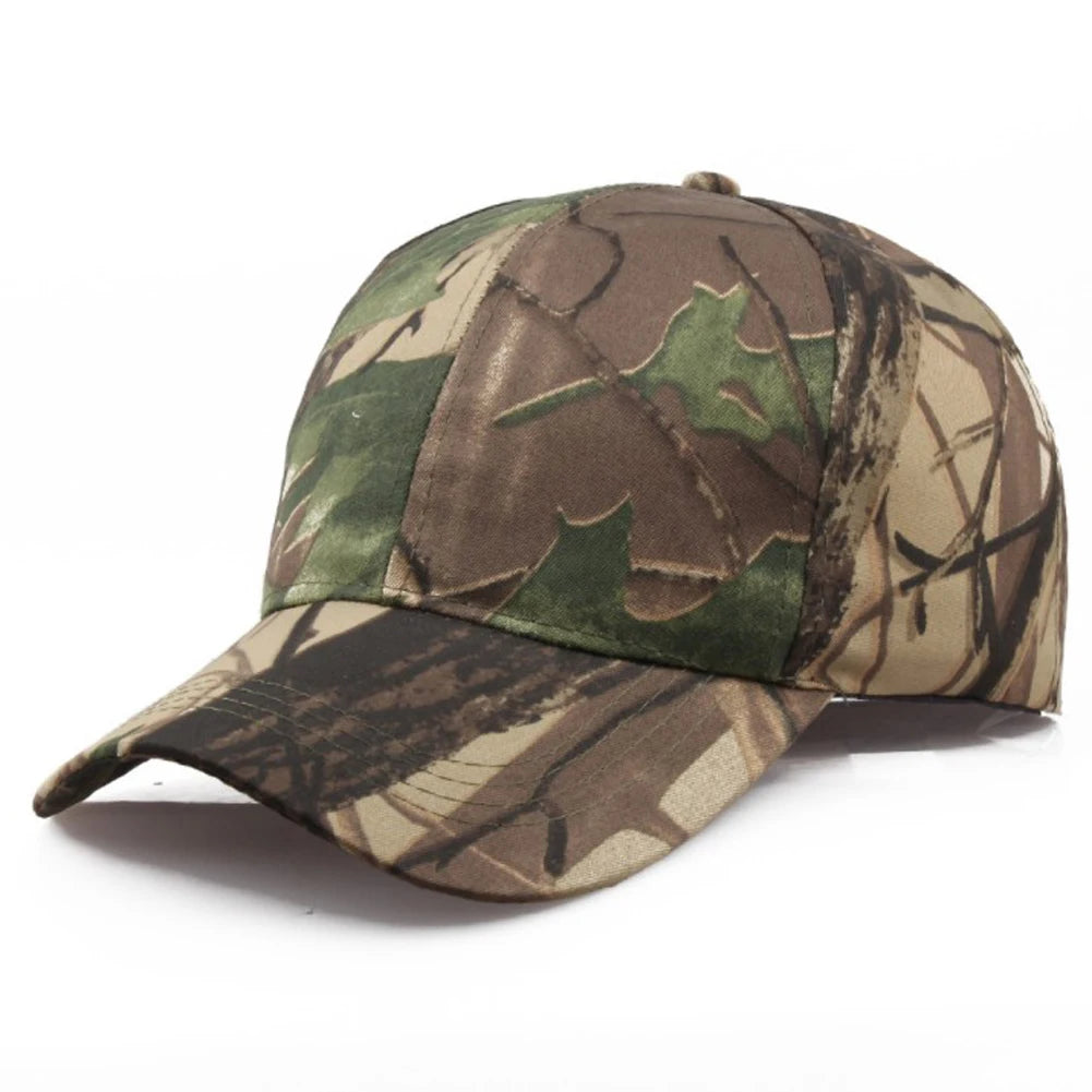 Camo Jungle Leaves Quick Dry Baseball Cap