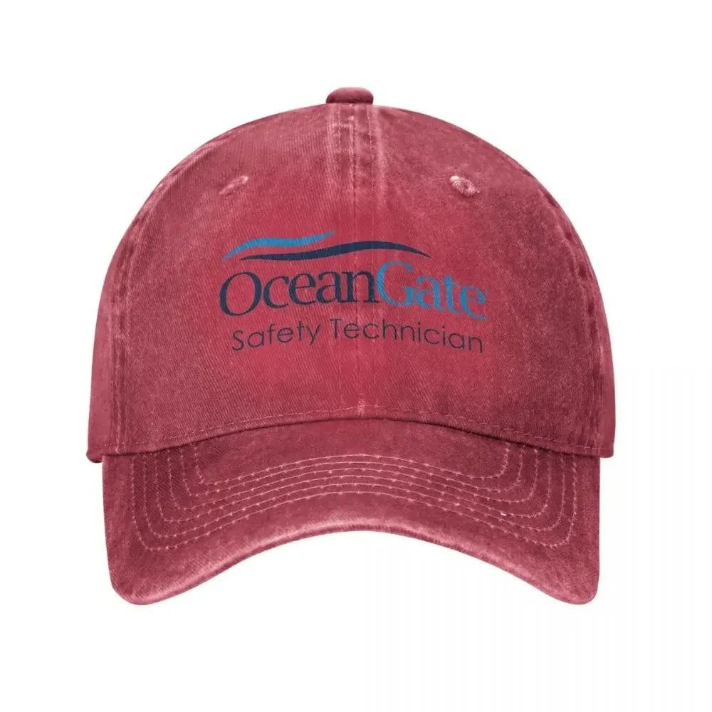 Vintage OceanGate Technician Distressed Baseball Cap