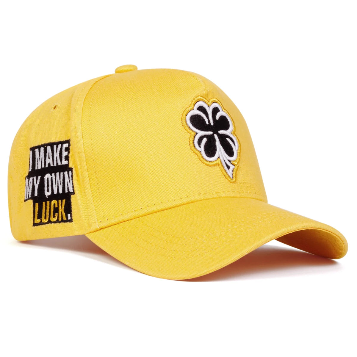 Unisex Clover Embroidery Baseball Net Caps
