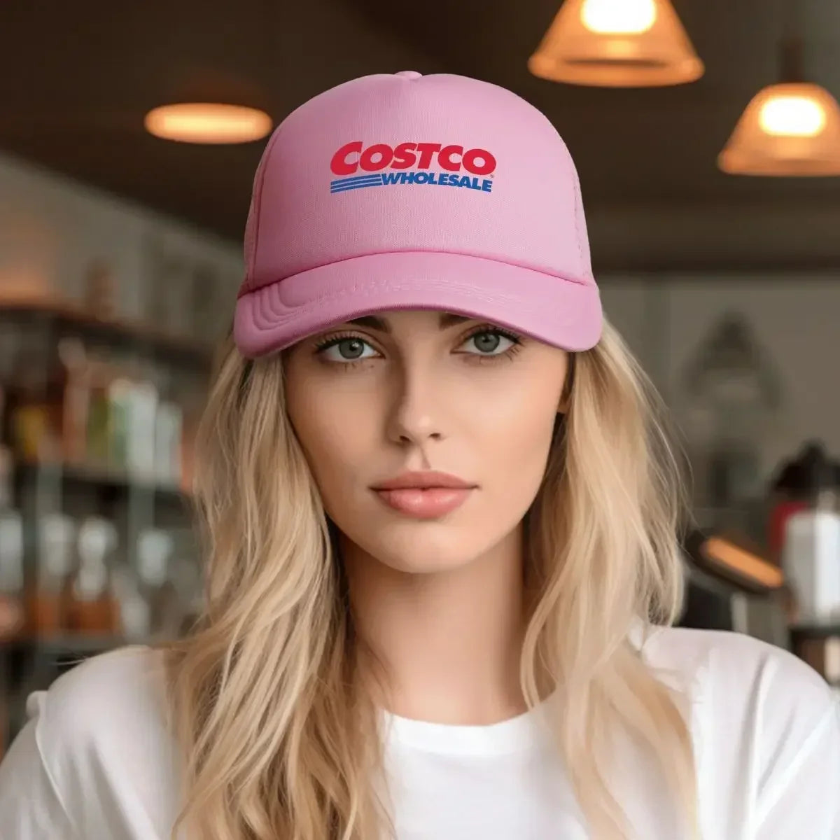 City Costco Dreams Mesh Snapback Baseball Cap