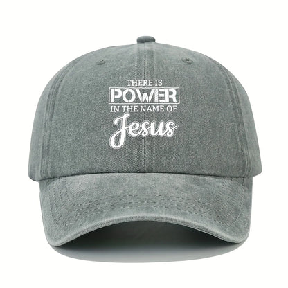 There Is Power In Jesus Baseball Cap