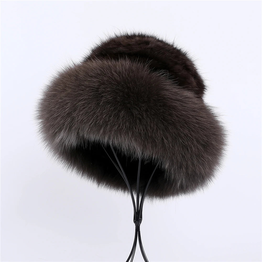 Women's Luxury Sable Fur Bucket Hat