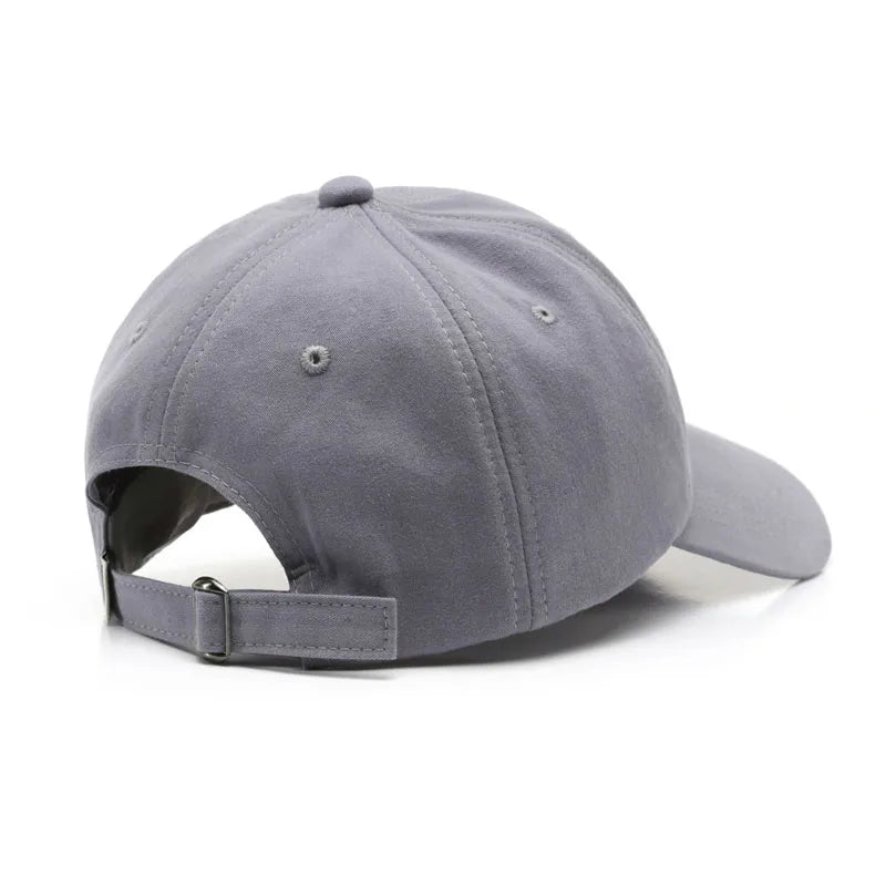Challenge Letter Soft Cotton Baseball Cap