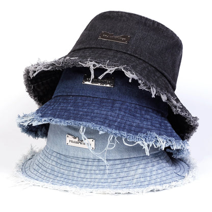 Unisex PRANK Label Personality Cowboy Bucket Hats