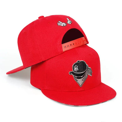 Luxury Brand Embroidery Retro Snapback Cap