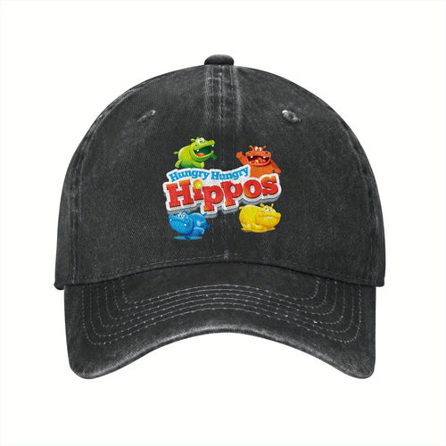 Hungry Veggie Geometric Retro Snapback Cap