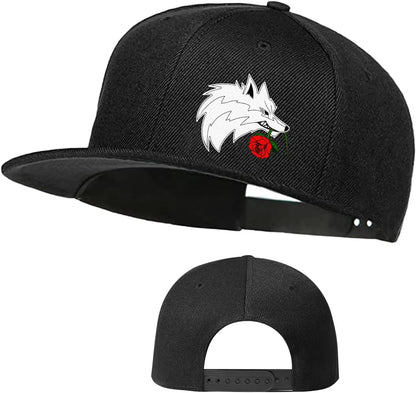 Motorcycle Funny Black Snapback Cap