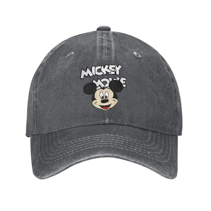 Mickey Mouse Washed Casual Outdoor Baseball Cap