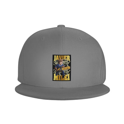 Javier Milei Currency Political Statement Snapback Cap