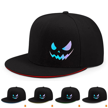 Unisex Ghost Expression Hip Hop Cap