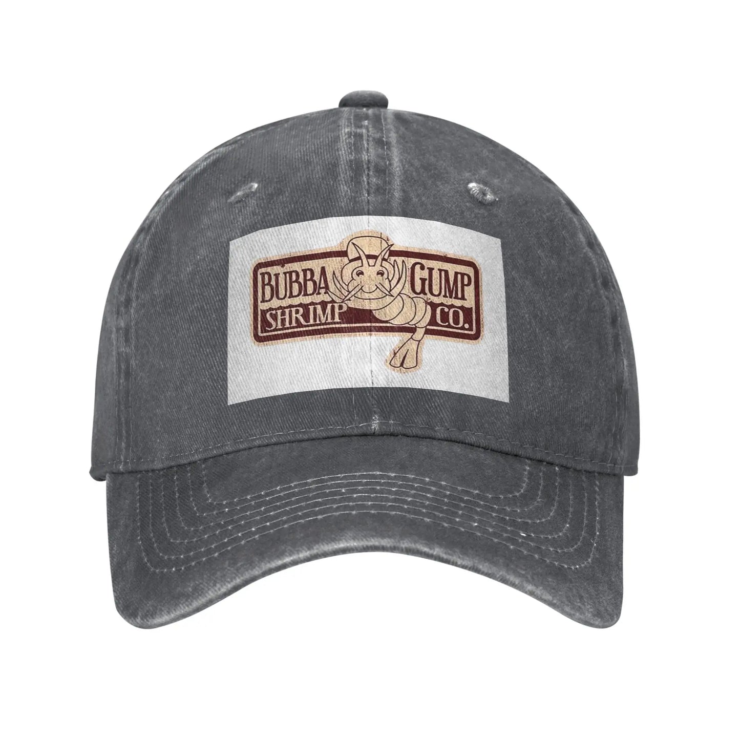 Bubba Gump Shrimp Washed Denim Baseball Cap