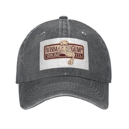 Bubba Gump Shrimp Washed Denim Baseball Cap