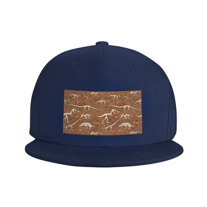 Dinosaur Fossil Halloween Theme Snapback Cap