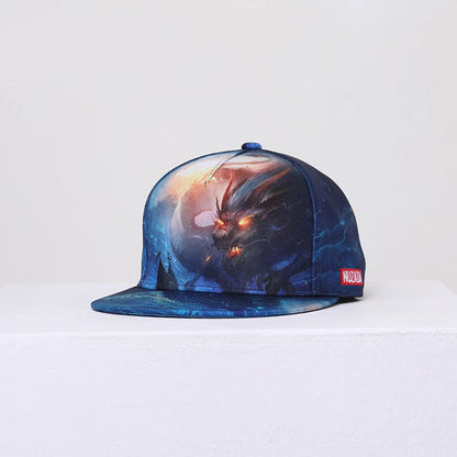 Unisex Graffiti Print Hip-Hop Cap
