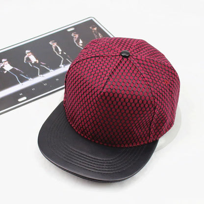 Color Match Quick Dry Flat Snapback Cap