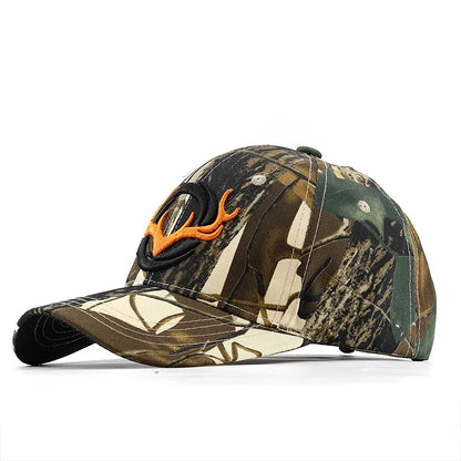 Deer Hunting Camouflage Adjustable Baseball Cap