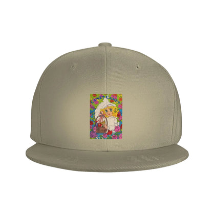 Candy Candy Happy Anime Character Snapback Cap